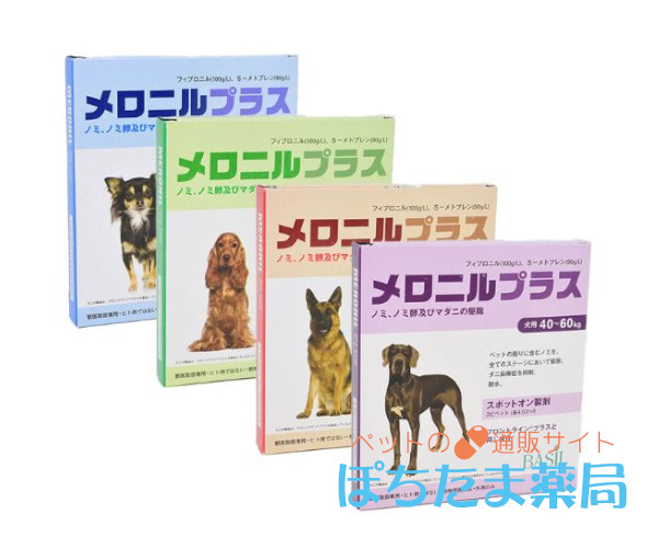 フロントラインプラスジェネリック犬用（メロニルプラス）